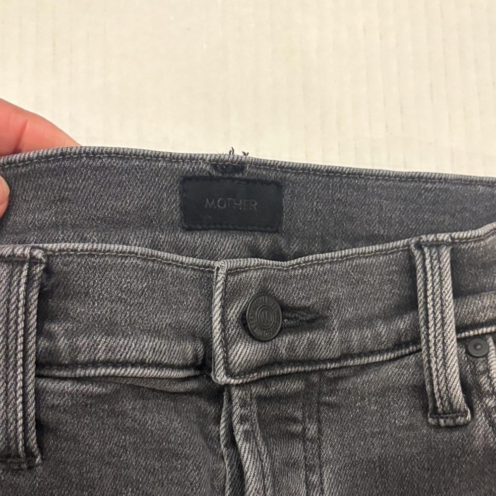 NWOT MOTHER The Mid Rise Hiker Hover Wash Call It A Night Size 31 - Picture 12 of 17